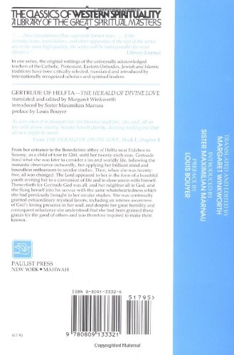 Gertrude of Helfta: The Herald of Divine Love (Classics of Western Spirituality (Paperback))