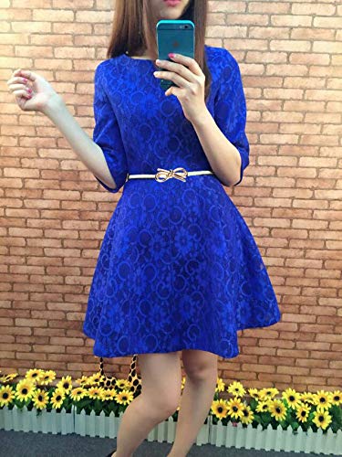 Moniss Novo cinto feminino fashion com fecho frontal elástico fino elástico cinto com laço na cintur