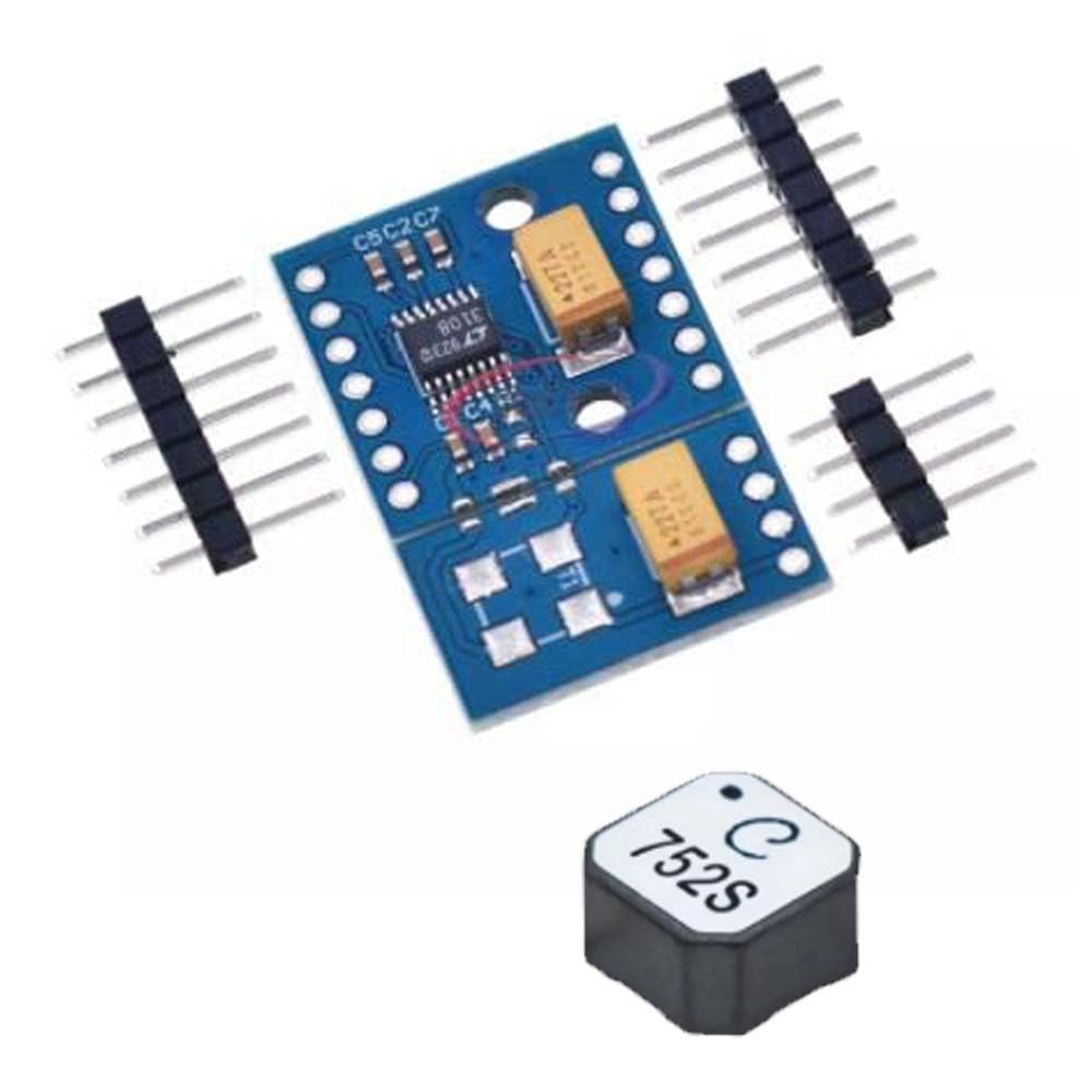1 modulo Breakout CJMCU-3108 LTC3108-1 LTC3108 con 752S 1:100
