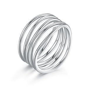 Barzel 18K Gold Plated Statement Ring For Women, Trendy Statement Ring, Sizes 5-10 – Made in Brazil