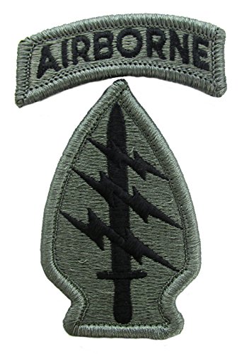 Special Forces ACU Patch with Airborne Tab