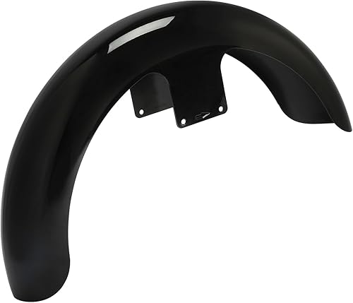 Miniatura 2 de Green-L Guardabarros delantero envolvente de 21 pulgadas, color negro vívido para Harley Touring Road Street Electra Glide Bagger Chopper Bobber