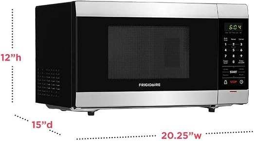 Frigidaire 1.1 pies cúbicos microondas encimera en acero inoxidable : Todo  lo demás - Amazon.com