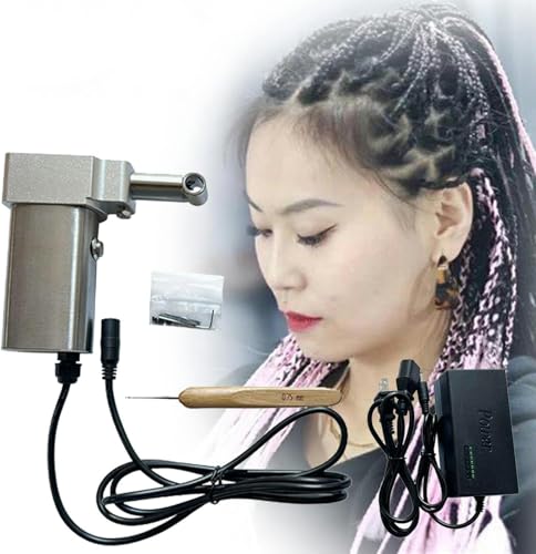 Máquina eléctrica para rastas de 16mm que evita el cansancio del tejido manual 2