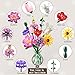 Flowers Bouquet Building Set, 715Pcs Creative DIY Flower Botanical Collection Building Toys, Home Office Decor Gifts for Mother's Day, Valentine's Day, Birthday, Christmas