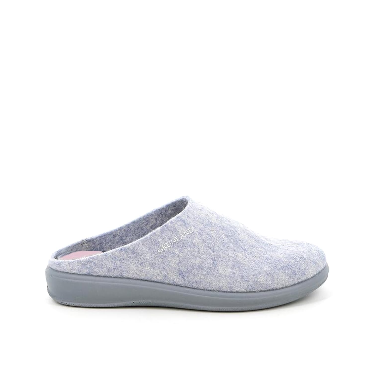 GRUNLAND Ciabatta Donna in tessuto nero con accessorio Grunland LOXI CI2608 G7