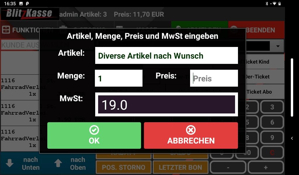 10" Kassensystem für Einzelhandel ohne Abo – All-in-One Kasse mit Bondrucker, Kundenanzeige & Kassenschublade – POS für Imbiss, Kiosk, Laden & Lieferservice – TSE-Konform, sofort einsatzbereit
