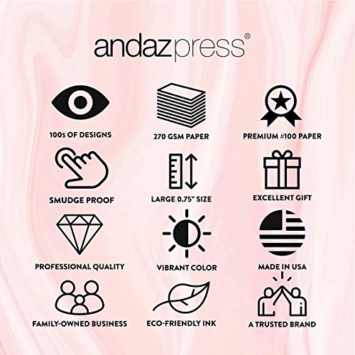 Andaz Press Glitzy Faux Rose Gold Glitter Milestone Chocolate Drop Labels, Cheers To 5 Years, 5Th Birthday Or Anniversary, 240-Pack, Not Real Glitter, Fits Kisses Party Favors #TOP4