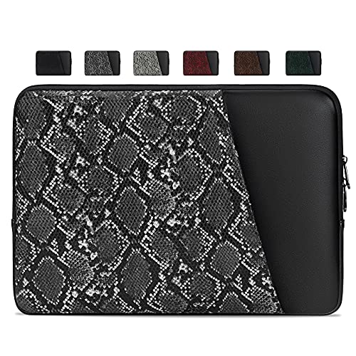 NUBILY Housse Ordinateur 14 Pouces Housse PC Portable Imperméable Cuir Pochette Ordinateur pour Acer ASUS Dell HP Lenovo Samsung Macebook Pro Cover