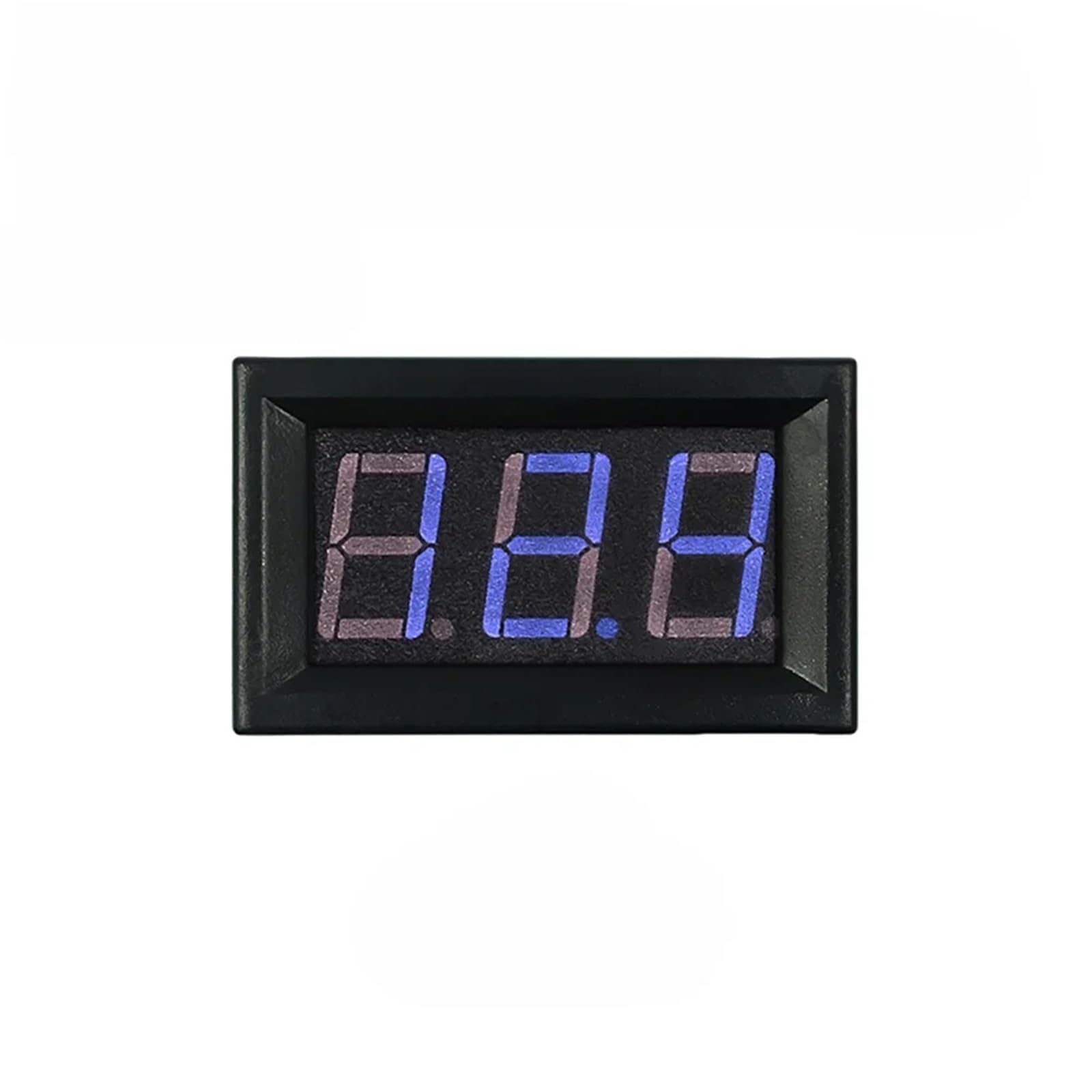 Voltmètre numérique anti-panne de batterie panneau LED bleu voiture moto 6V 12V