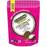 Ingredientes naturales Chips de coco con cacao tostado (sin gluten) BIO 40 g - COCOMI