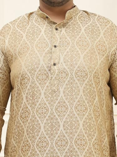 Image of SOJANYA Men's Cotton Regular Fit Casual Plus (Since 1958) ONLY Kurta