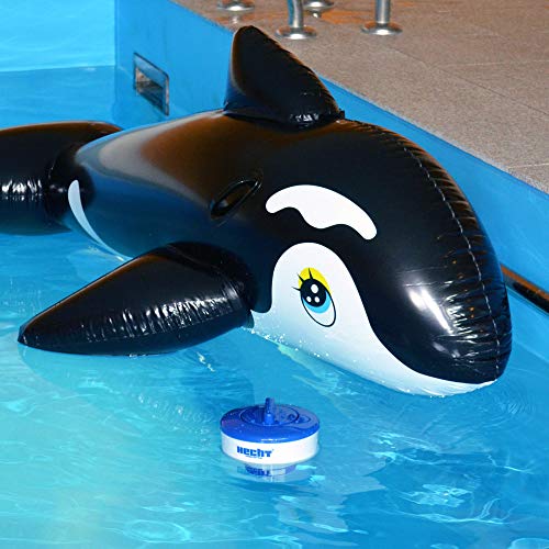 Dosierschwimmer Hecht Chlor für sauberes Wasser in Pools