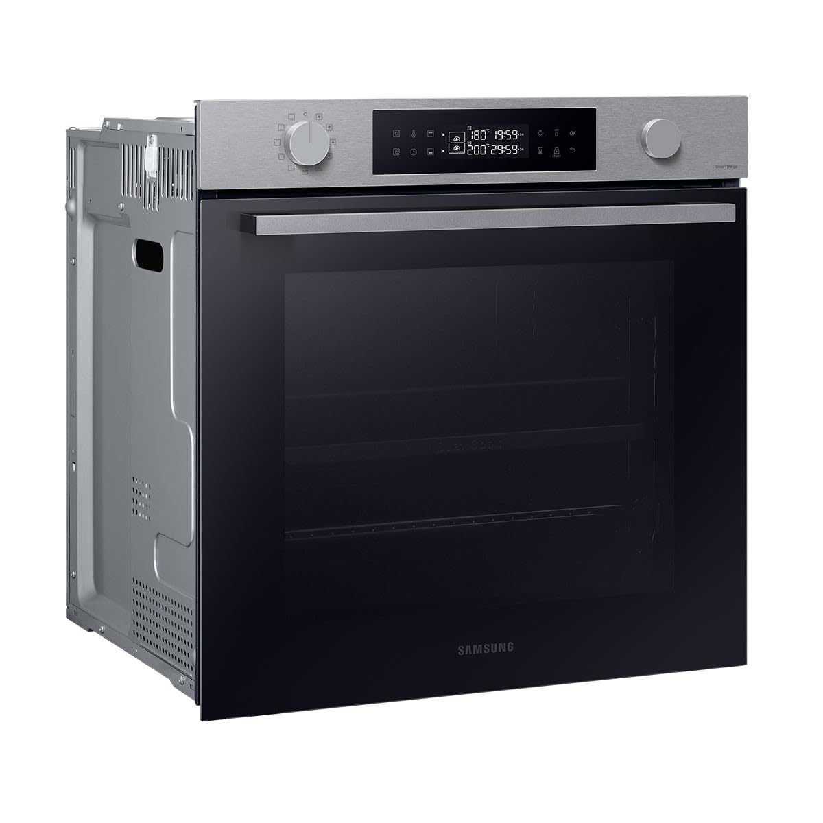 Horno Pirolítico Samsung Dual Cook 1200W 76L Acero inoxidable (NV7B4450VAS/U3)