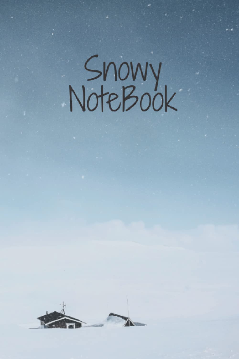 Snowy NoteBook: Snowy Winter | Hygge Journal | Blank Lined Notebook for Journaling, Notes, & Lists Broché