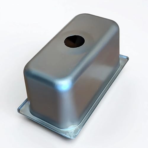 Miniatura 4 de Kit de fregadero de concesión de acero inoxidable con 4 compartimentos, 12.75 x 7 x 6 pulgadas (fregadero grande), 12.75 x 10.5 x 6 pulgadas (cuenco