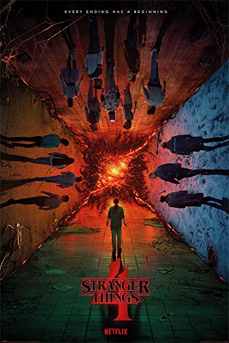 Stranger Things 4 - TV Show Poster/Print (Regular Style - Season 4) (Size: 24" x 36")
