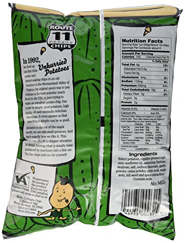 Route 11 various Potato Chips (Dill Pickle, 6oz (3 ct)) - Thumbnail 2