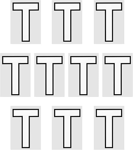 Miniatura 10 de MECCANIXITY Parches de letra C para planchar en letras de transferencia de calor, letras blancas de 2 pulgadas, para uniforme de equipo, camiseta