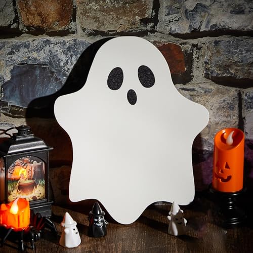 Set Tabla de Cortar Mini Fantasma de Bambú Halloween miniatura 4