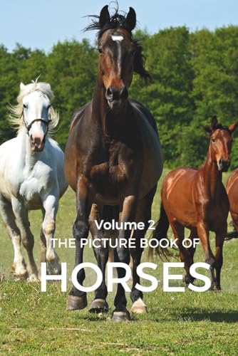 The Picture Book of Horses Gift Book for Alzheimer's Patients and Seniors with Dementia (Picture Books) - Volume 2: Horses Picture Book Gifts for ... and Seniors with Dementia - Picture Books)