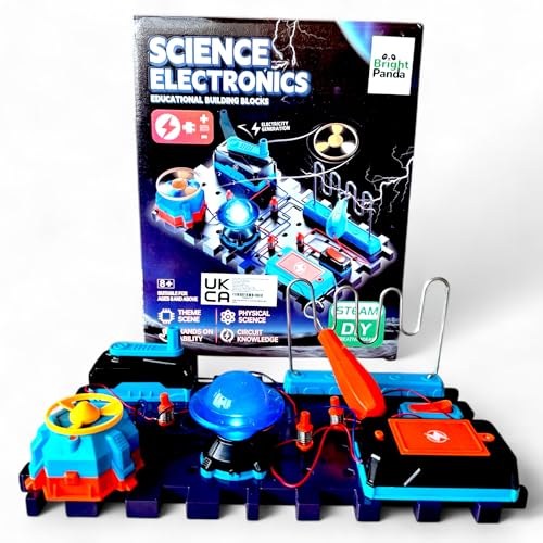 Bright Panda Electric Circuit Kits for Children Educational STEM Toys with 100+ Science Experiments for Kids Build Your Own Science Kit (Starter Set (Circuit Maze))