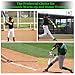 DeeHai Baseball Hitting Stick,Batting Practice Equipment for Baseball,Extended Handlebar with Grip Strap,Ideal One-on-One Baseball Training Equipment, Green 54