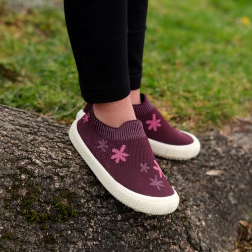 Image of JAN & JUL Slip-on Knit Shoes, Machine Washable and Lightweight Sneakers for Toddler Boys and Girls