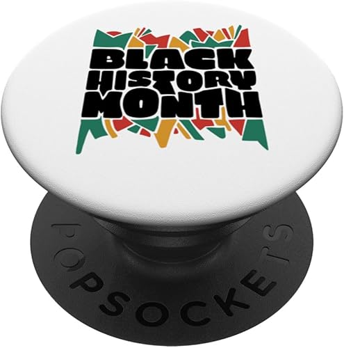 BLACK HISTORY IS AMERICAN HISTORY Month African Pride Meme PopSockets Standard PopGrip