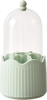 Rotating Makeup Brush Holder with Lid Dustpro...