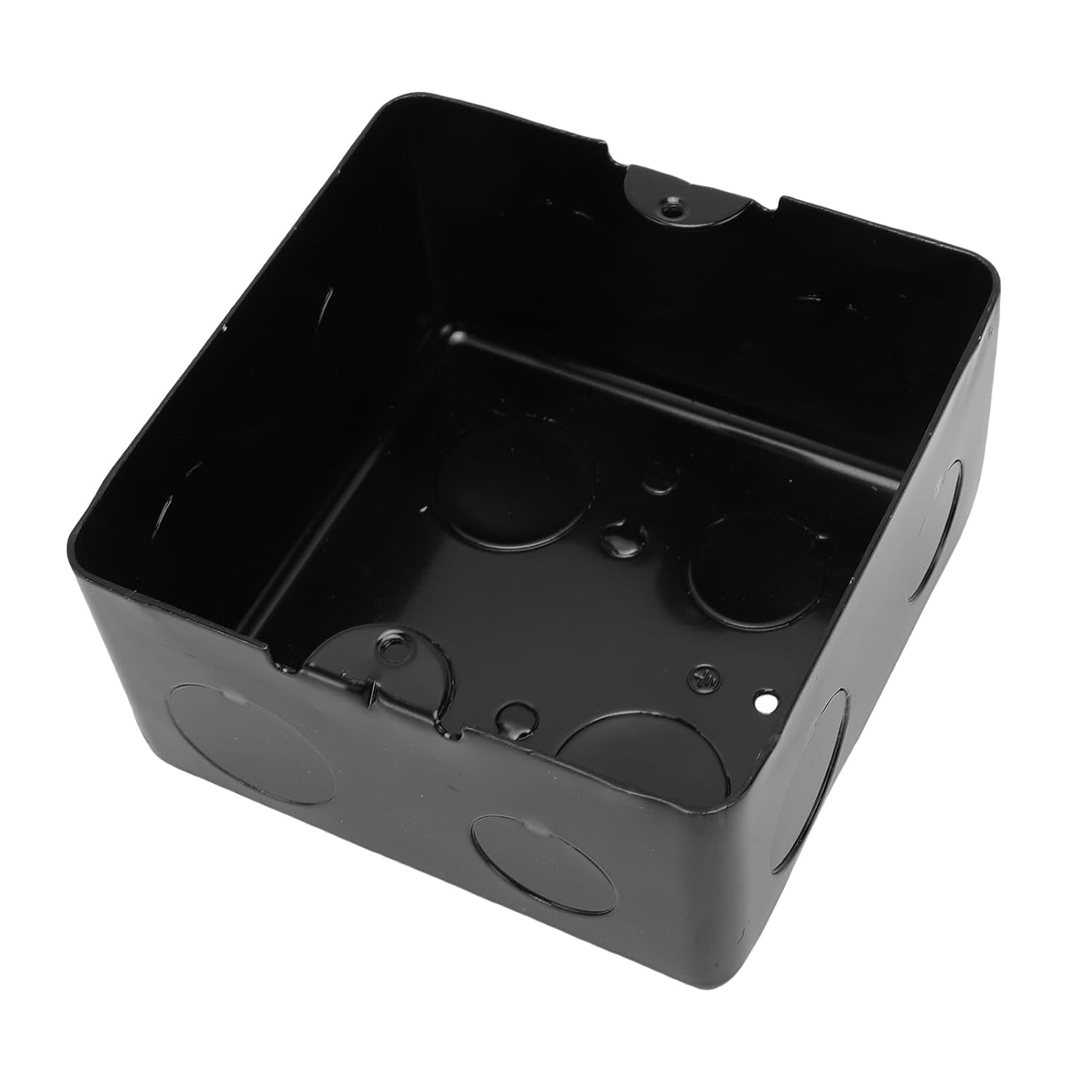 Fafeicy Recessed Socket Double 3 Prong Outlets USB A USB C Port Electrical Receptacle Box Kit for Carpet Tile Marble Floor Silver