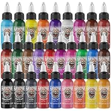 Hawink Tattoo Ink Color Set 1 oz 30ml Tattoo Supply 28 Colors Pigment Kit Tattoo Supplies in USA TI203-30-28