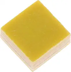 kowaku Ponta para taco de bilhar, pontas para taco de bilhar, cola para tacos de sinuca e reparo de sinuca, acessório de cuidado, cabeça de taco de bilhar, Laranja amarelo