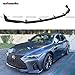 WheelX 3Pcs Front Bumper Lip Compatible with 2021-2025 Lexus IS350 F-Sport, JDM Air Dam Lower Chin Splitter Protection Body Kit 2021 2022 2023 2024 2025 Man Gift (Glossy Black)