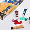 Mont Marte Gouache Set 12 Farben | 12ml Tuben | Deckstarke Gouachefarben