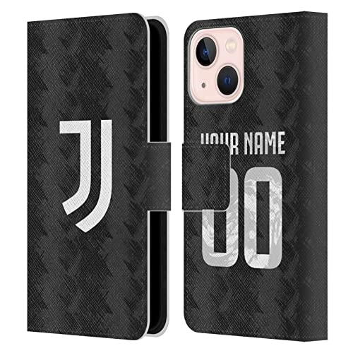 Coque Juventus pour iPhone 13 Mini Étui Portefeuille en Cuir Finition Premium Maillot Away