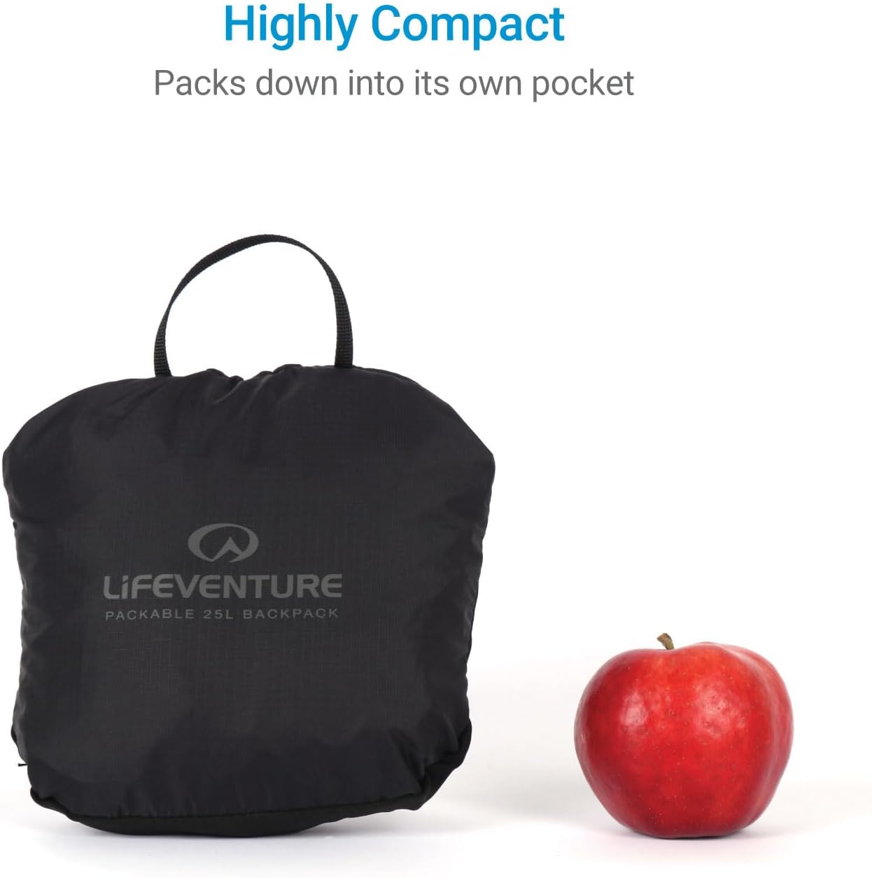 Lifeventure Ultra Lightweight 70 Litre Foldable Duffle Made from Recycled Fabrics, Small Travel Duffle, Durable Lightweight for Outdoor Sport Travelling Camping