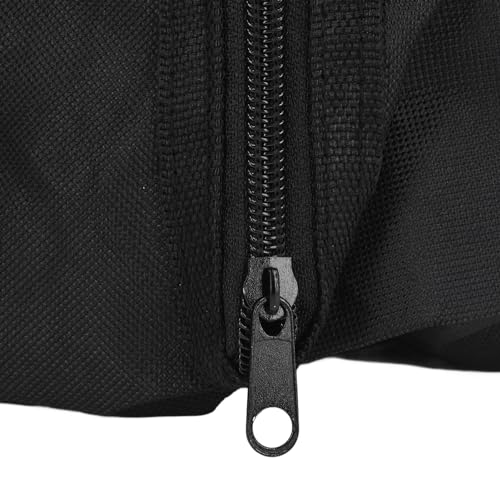 Image of Cat Grooming Bag, Comfortable and Cat Bathing Bag with Easy Access for Nail Trimming and Cleaning, Sturdy Oxford Cloth Cat Restraint Bag (Black) with Multifunctional Use