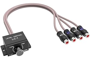 Recoil LC1 Universal RCA Level Controller Bass Boost Knob