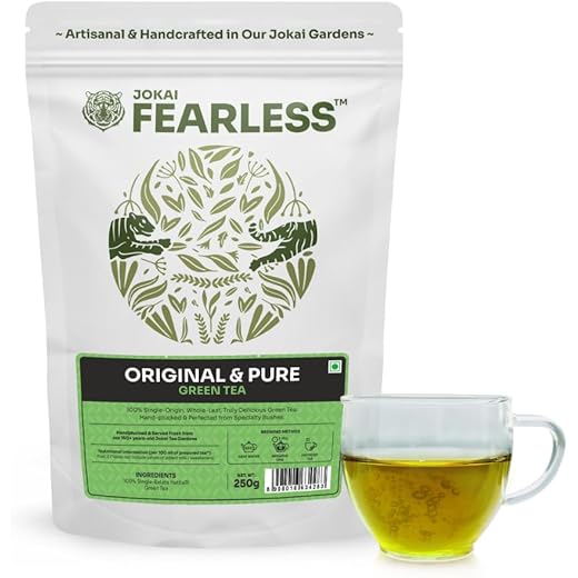 Fearless Green Tea Original & Pure 250g Natural Loose Leaves