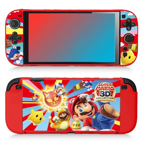 BAYINBROOK Switch 2 (2025) Coque TPU Ultra-Fine Antichoc Antidérapante Souple, Switch 2 Case, Rechargeable sans Retirer la Coque, avec Protection Joystick (H)