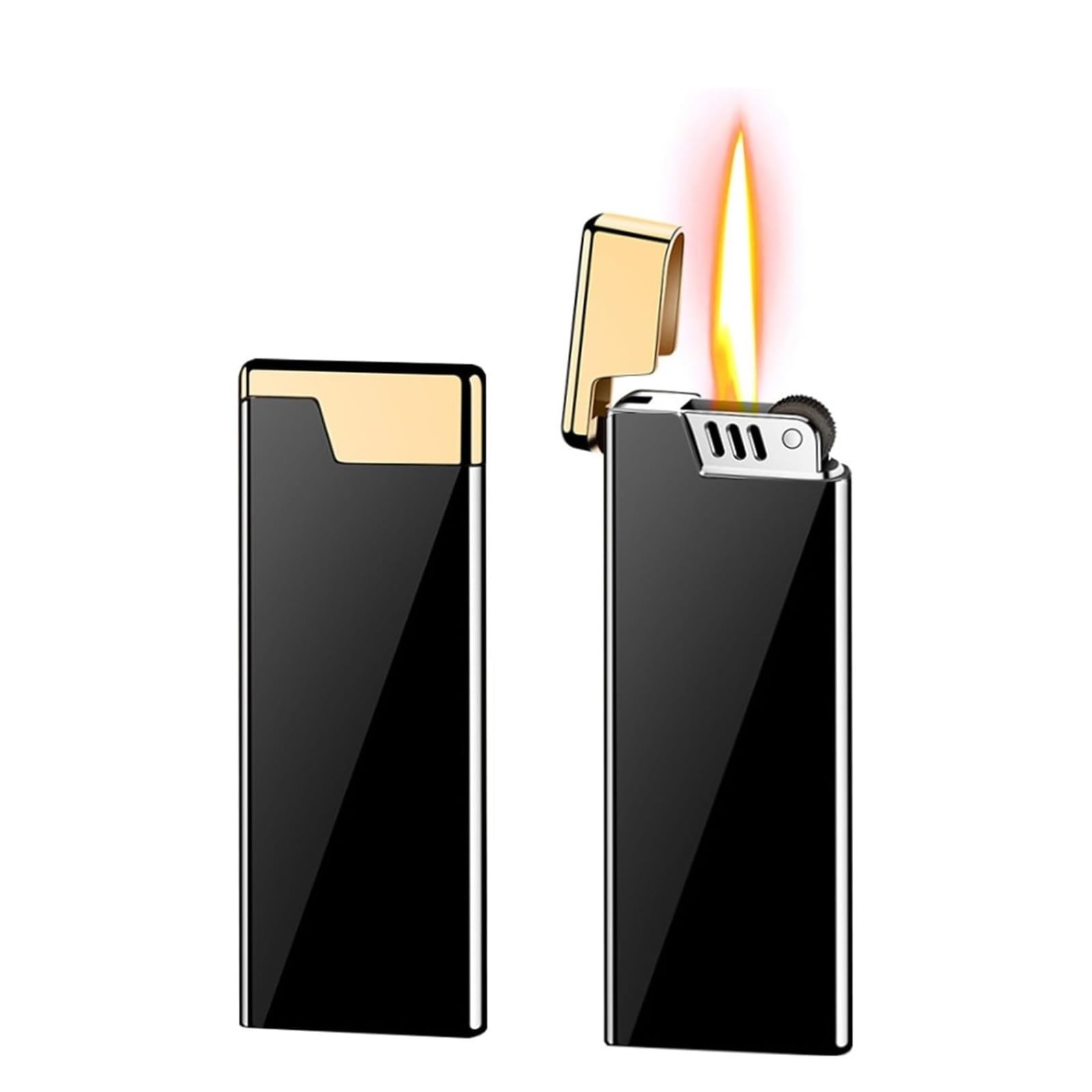 Briquet à flamme souple ultra fin idéal pour soirées et quotidien