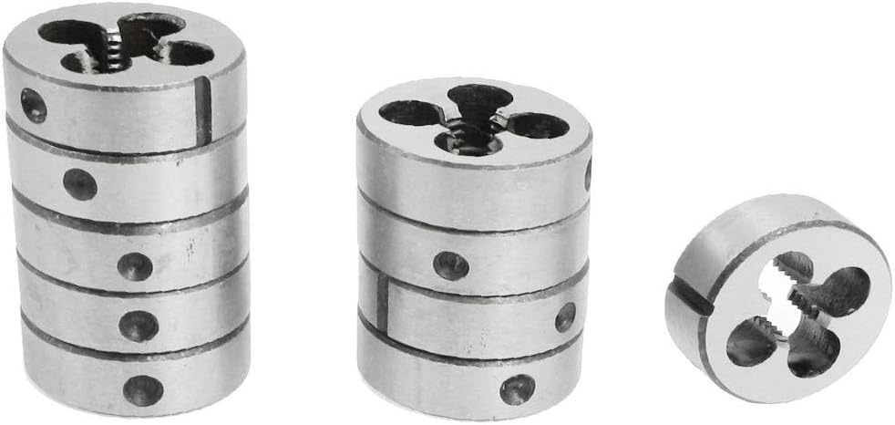 New Lon0167 M12 1.75mm Featured Picth 38mm OD reliable efficacy Coarse Thread Cutting Tool Round Die 10 Pcs(id:d48 c3 c6 ebc)