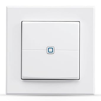 Homematic IP 140665A0 2 Buttons Wall Mount Remote Control - White