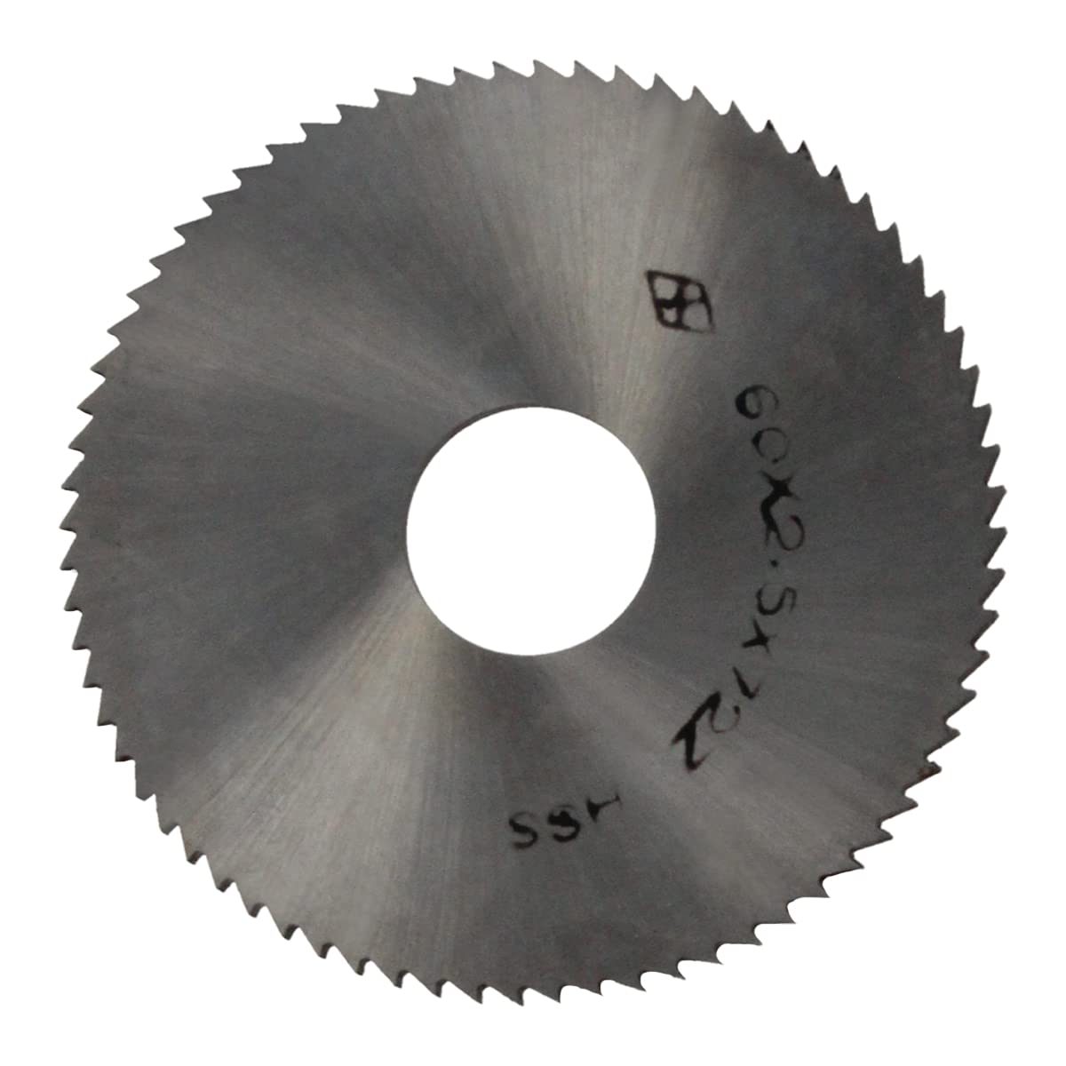 Auniwaig 60mm HSS Circular Saw Blade, 72T High Speed Steel Cutting Disc, 2.5mm Thick Circular Cutting Wheel with 16mm Arbor, for Rotary Tools, Wood Plastic Metal Cutting