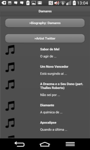 Letras de Damares