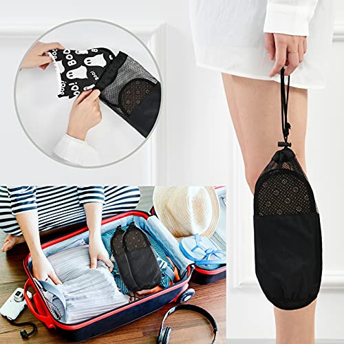 Halloween Ghosts Spa Slippers Boo Holiday Spooky Pattern House Slippers Memory Foam Slippers Indoor Outdoor Non-Slip Home Shoes L For Men Woman #TOP4