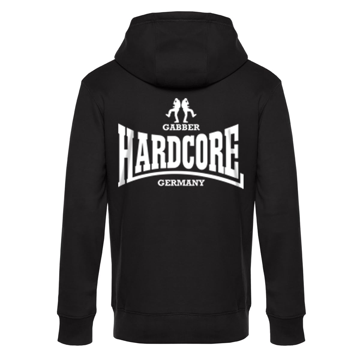 KNOW-MORE-STYLEZ Hooded Sweatshirt Hardcore Gabber Germany