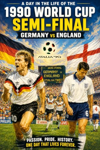 A Day in the Life of the 1990 World Cup Semi-Final: Germany vs England: The Dramatic Turin Showdown, Penalty Shootout & Football History of Italia ’90