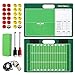 R2Depot Magnetic Coach Marker Boards, Dry Erase Double-Sided Coach Lineup Clipboard, Coaches Gift, Fit for Basketball, Football, Soccer, Baseball (Football)